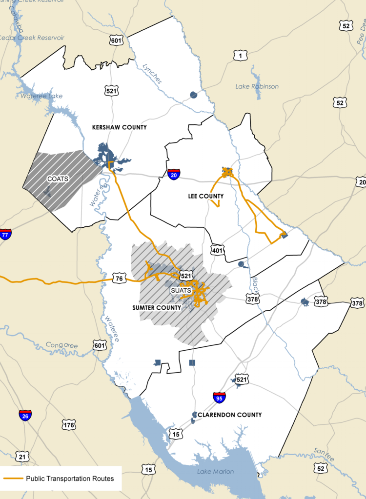 routes map