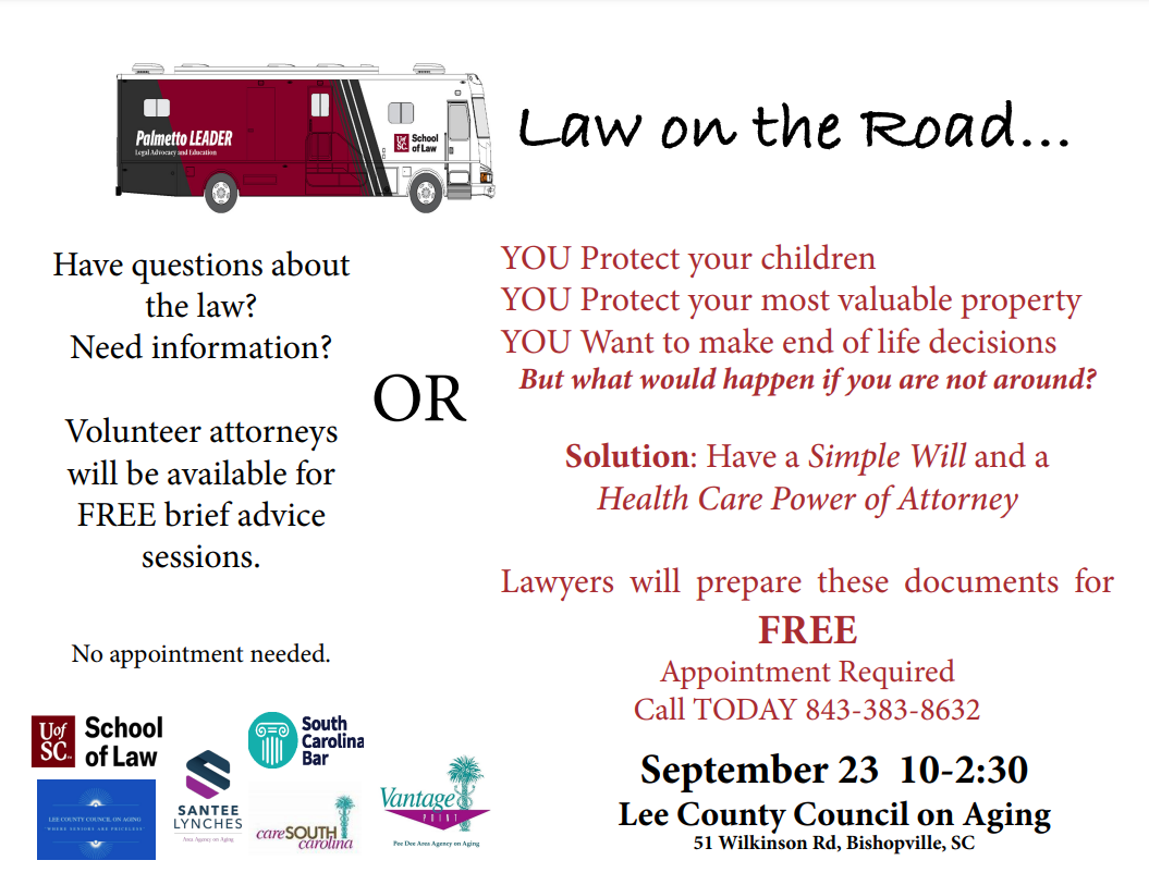 Law on the Road SanteeLynches Regional Council of Governments